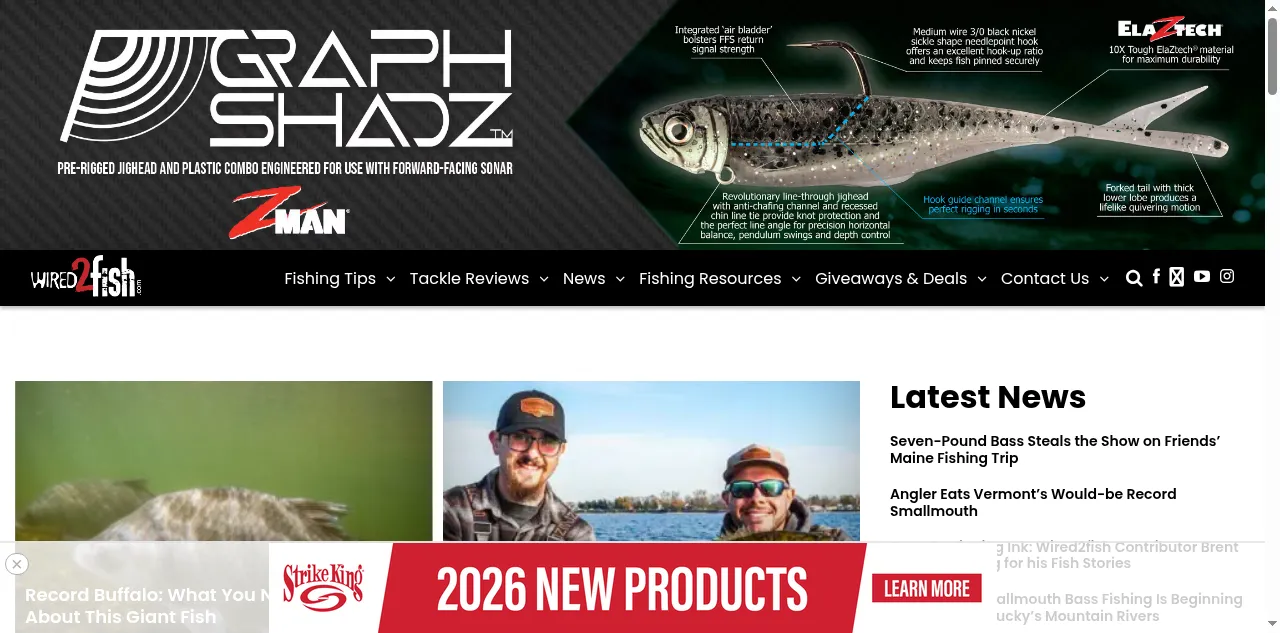 Preview of wired2fish.com