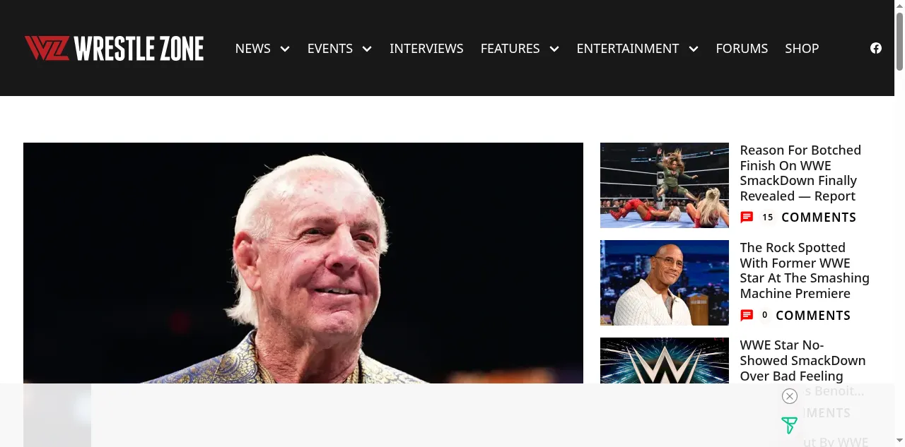 Preview of wrestlezone.com