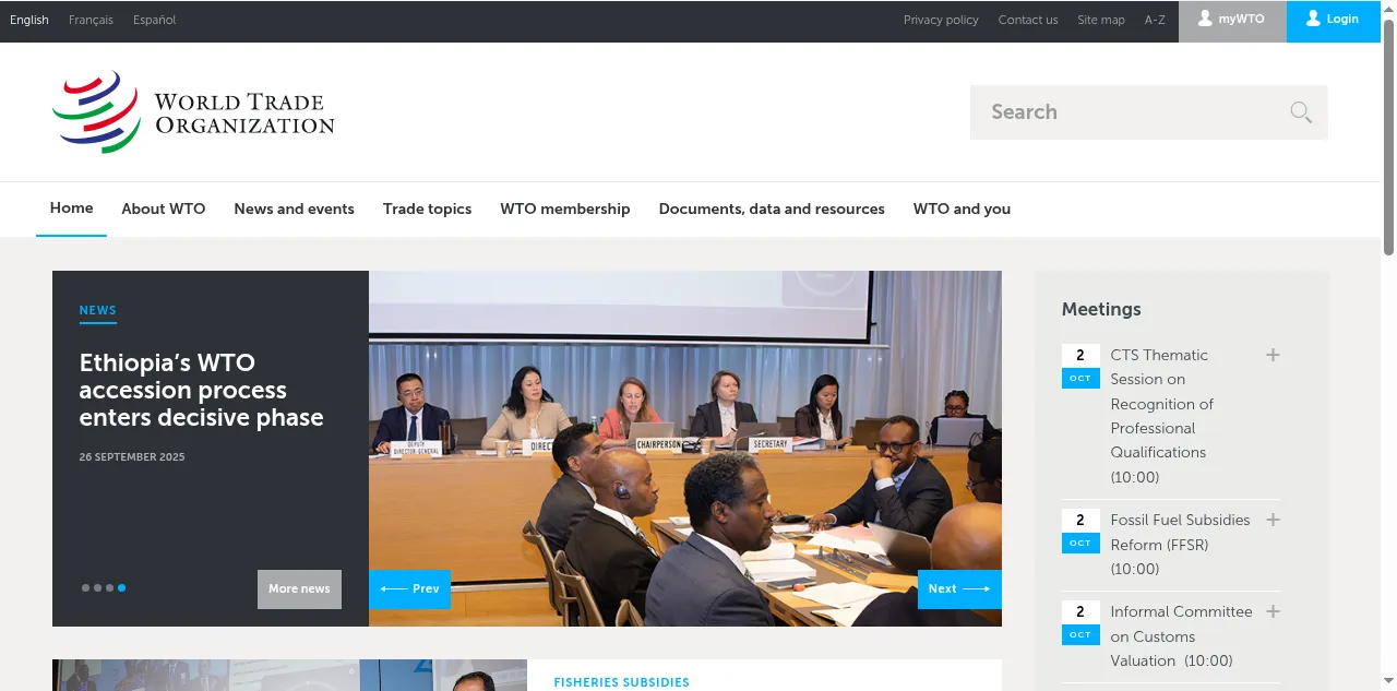Preview of wto.org