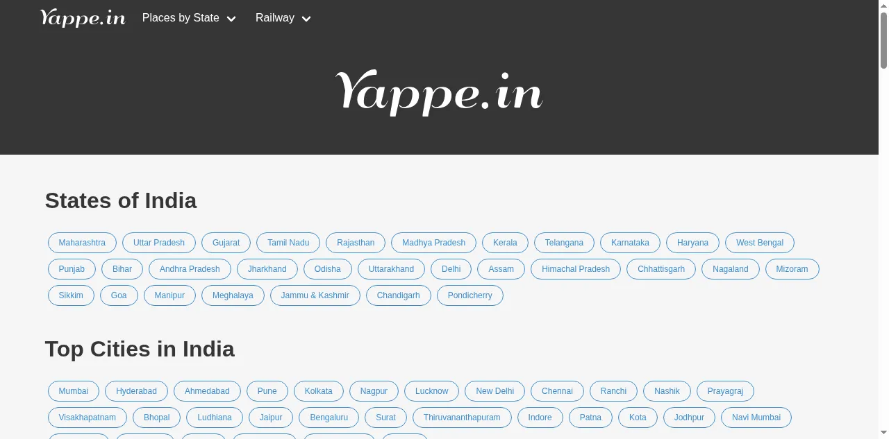 Preview of yappe.in