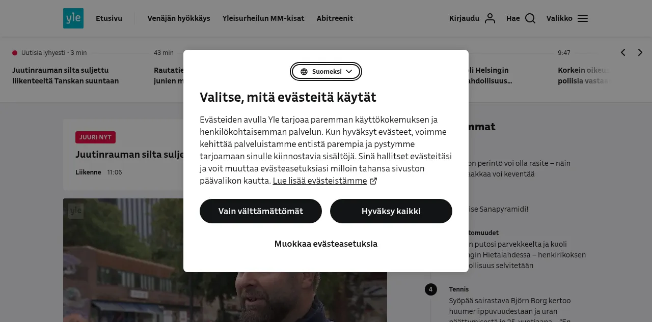 Preview of yle.fi