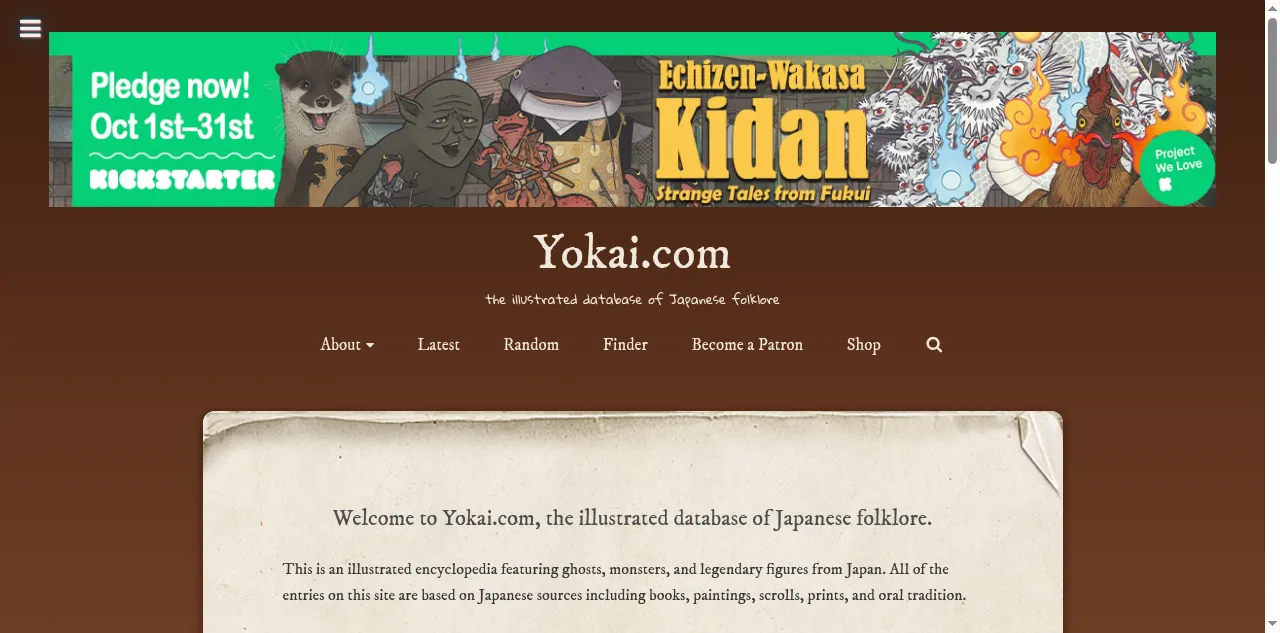Preview of yokai.com