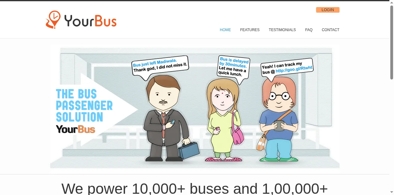 Preview of yourbus.in