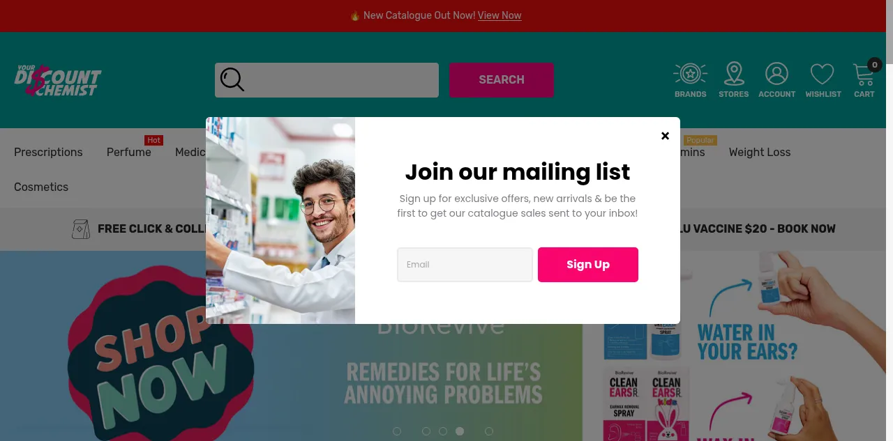 Preview of yourdiscountchemist.com.au
