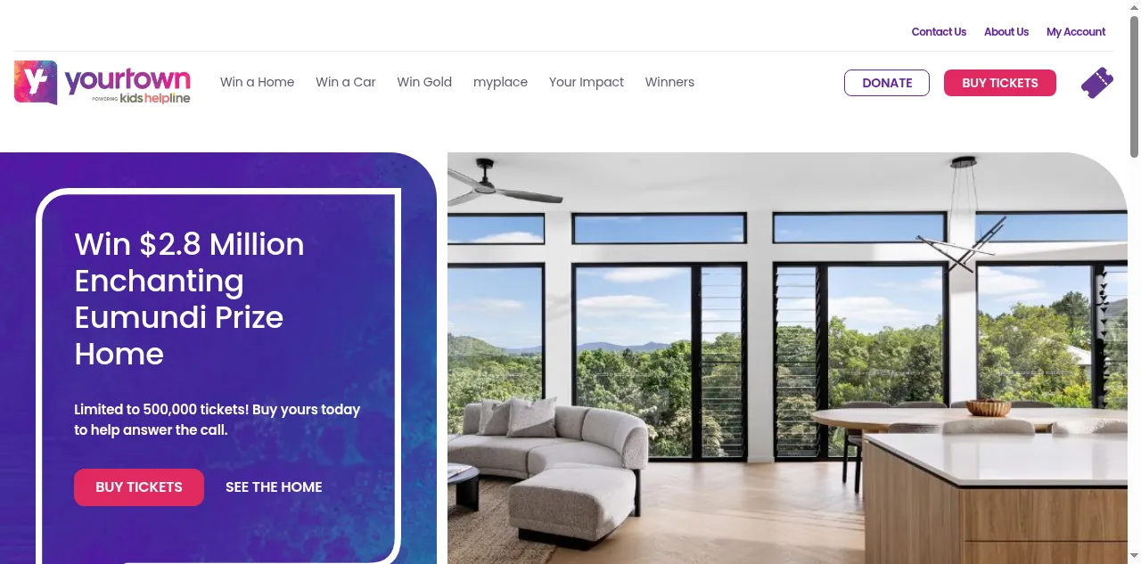 Preview of yourtownprizehomes.com.au