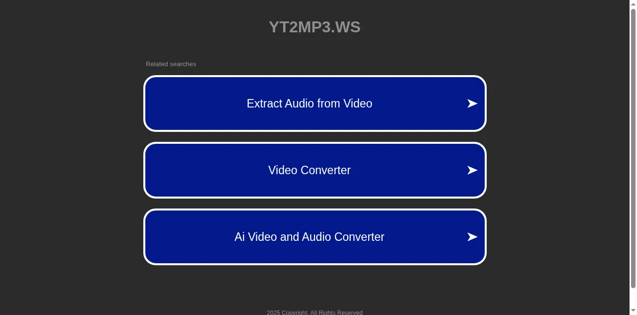 Preview of yt2mp3.ws