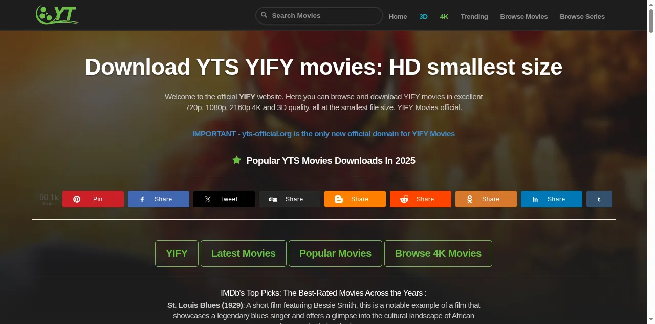Preview of yts-official.org