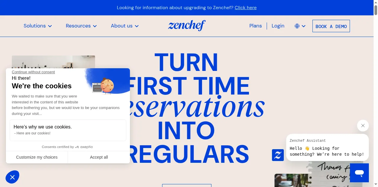 Preview of zenchef.com