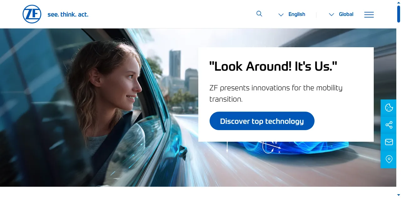 Preview of zf.com