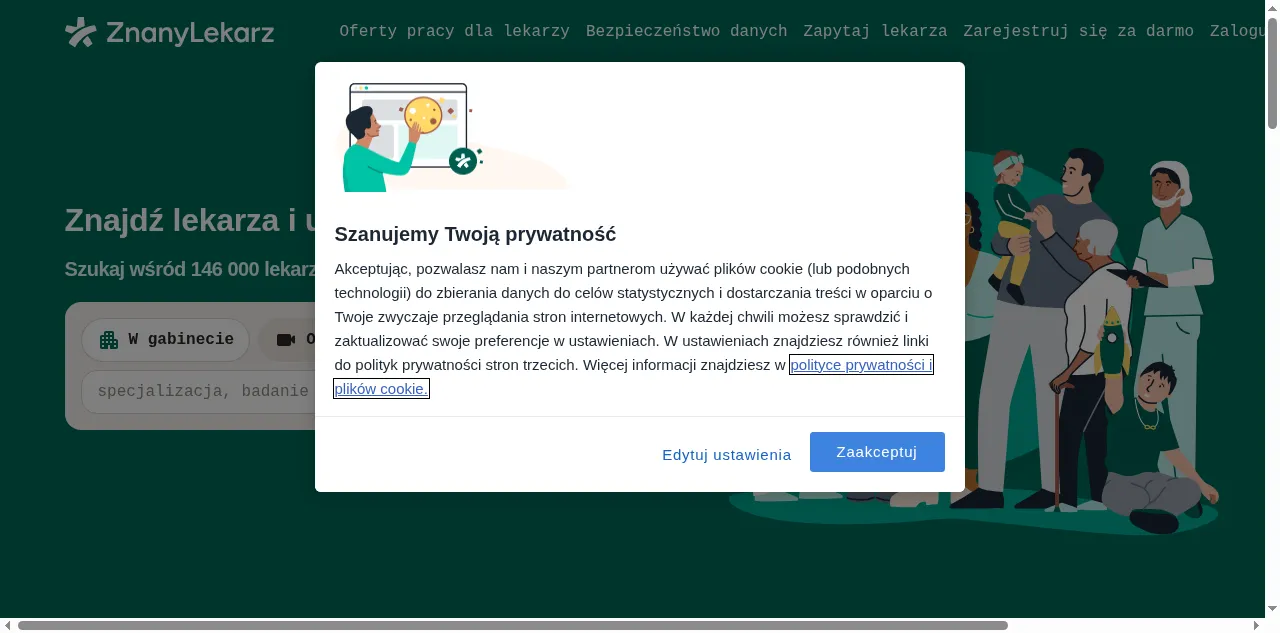 Preview of znanylekarz.pl