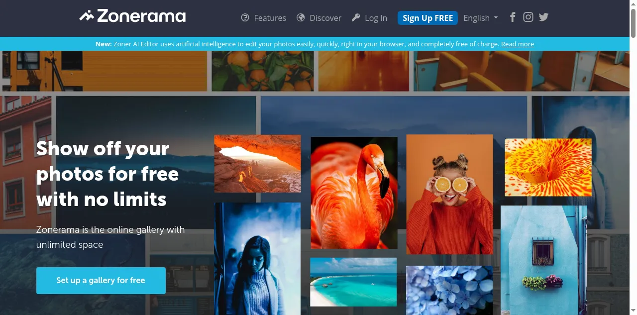 Preview of zonerama.com